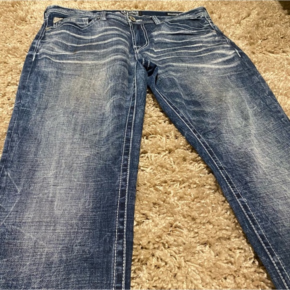 ❌SOLD❌Buckle Salvage Mayhem Straight regular fit mens jeans 36R - Picture 8 of 16